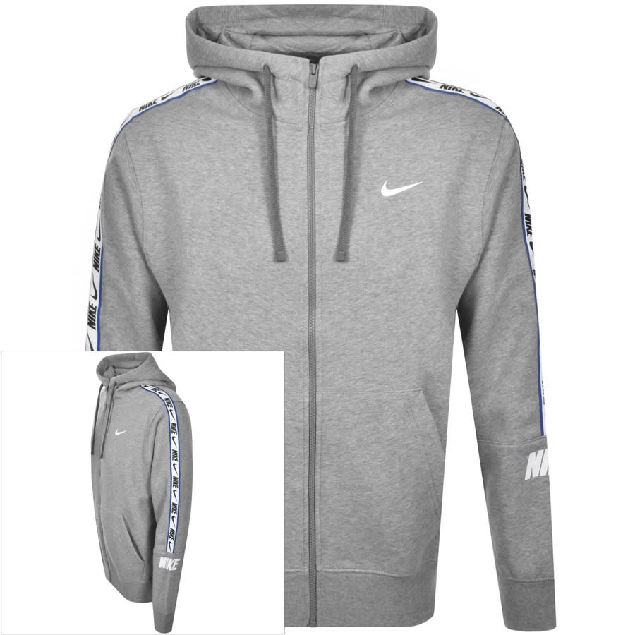 Alternative Image for ProductNike Repeat Fleece Hoodie Grey1